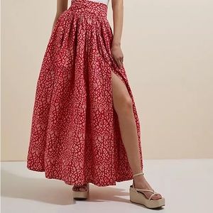 SIKA x Anthropolgie Mosaic Maxi Skirt